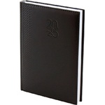 Бележник с дати термо с кант 14х20 cm Черен (2011018-08-42049700)