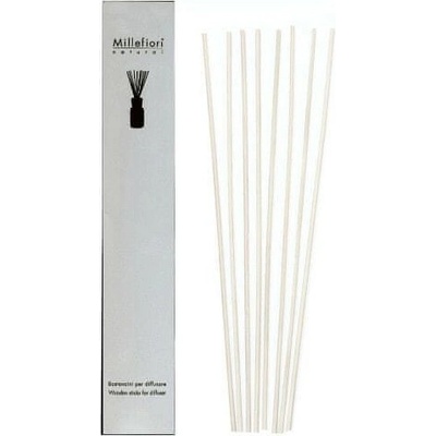 Millefiori Milano Náhradní tyčinky do difuzéru Natural Wooden Stick For Diffuser 7 ks – Zboží Dáma