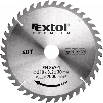 EXTOL PREMIUM Kotouč pilový s SK plátky, O 115x2,2x22,2mm, 40T (8803203)