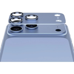 Panzer Стъклен протектор за камера PanzerGlass Hoops за iPhone 18 Pro Max, FENDER CLP, светло син