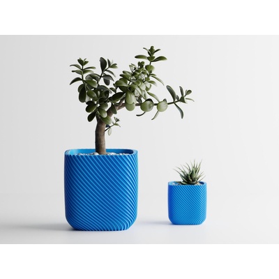 Кашпа Malibu син