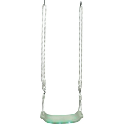 Dvěděti Plastová svítící houpačka bílá