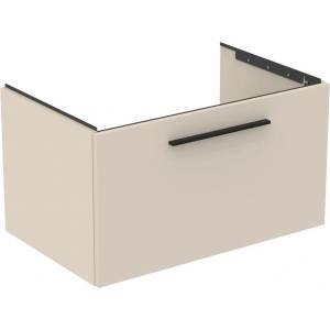 Ideal Standard i. life B стенен долен шкаф, матово пясъчно бежово, 1 чекмедже, 80 см (T5271NF)