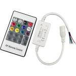 ULTRALUX КОНТРОЛЕР ЗА rgb led ОСВЕТЛЕНИЕ ultralux МИНИ 72w/144w 6a 12v/24v dc (mnrgbrf6a)
