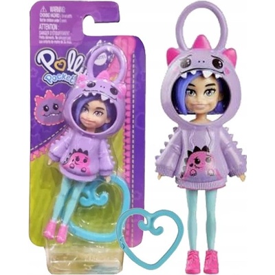 Mattel Polly Pocket Dyno fialová