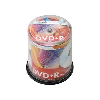 Image 1 of @Work DVD+R 4, 7GB 16x Cake 100бр