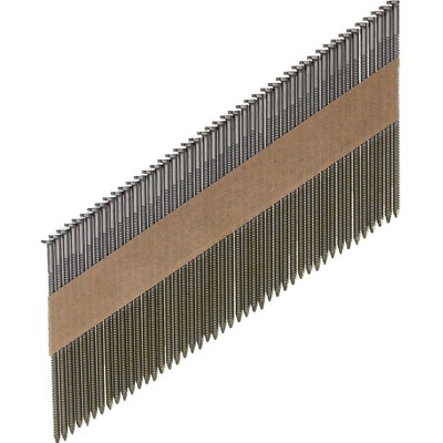 Milwaukee 4932492604 Páskované rámové hřebíky s D-hlavou 34°, 90 mm RS/B/SC1 (2 200 ks)