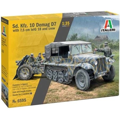 Italeri Dema Sd. Kfz. 10 g s Le. IG18 s posádkou 1:35