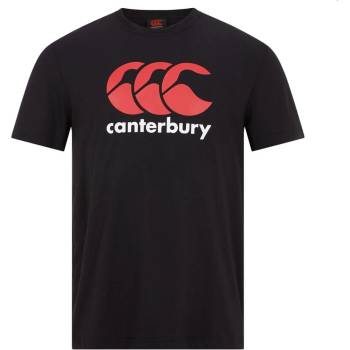 Canterbury Мъжка тениска Canterbury Large Logo T Shirt Mens - Black/Red/White