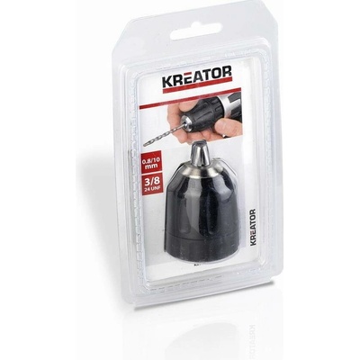 KREATOR KRT014002 Rychloupínací sklíčidlo 0,8-10MM 3/8-24U