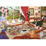 House of Puzzles - Puzzle Puzzling Paws - 1 000 piese