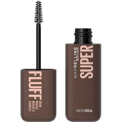 Maybelline Superfluff Brow Mousse gel na obočí pro plný a nadýchaný vzhled 260 Deep Brown 5 ml – Zboží Dáma
