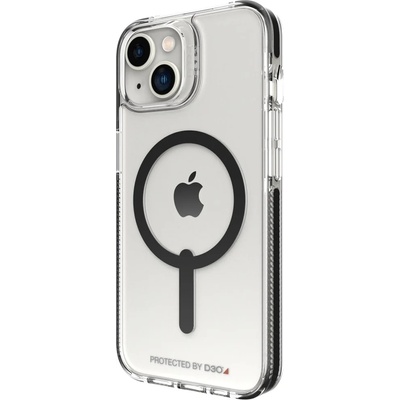 GEAR4 Калъф за Apple iPhone 14, Gear D3O Santa Cruz Snap, черен/прозрачен (702010126)