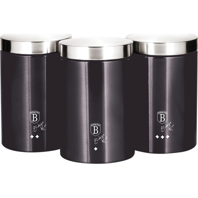 Berlinger Haus 3dílná sada nádob Carbon PRO BH-6718