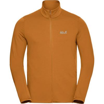 Jack Wolfskin Мъжко поларено яке Jack Wolfskin Litestride Fullzip Fleece jacket - Autumn Leaves - размер XXL (005-7007-0115)