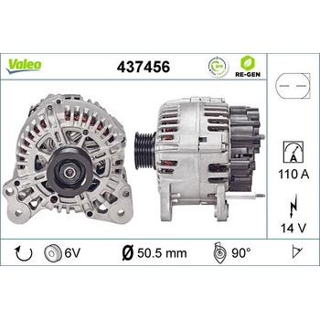 generátor VALEO 437456