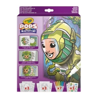 Crayola POPs: 3D дейност - пътуване в космоса