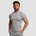 GymBeam Тениска TRN Fitted Grey XXXL