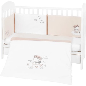 KikkaBoo Бебешки спален комплект 2 части EU style 70/140 с бродерия Dreamy Flight (41101020098) - presi