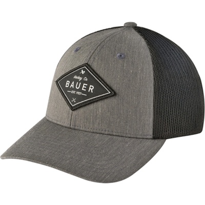 Bauer S26 Patch Hat SNAPBACK Dark Grey Senior