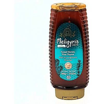 MELIGYRIS Řecký smíšený lesní med "Pinie + Tymián" 500 g