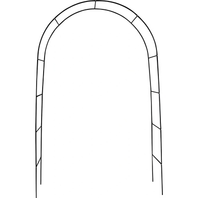 ISO 1719 Zahradní oblouk 240 × 140 × 38 cm – Zboží Dáma