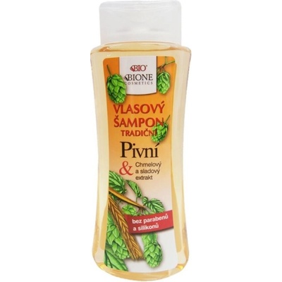 Bione cosmetics Šampón na vlasy Pivný 260 ml