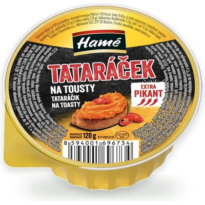 Hamé Tataráček na tousty 120 g