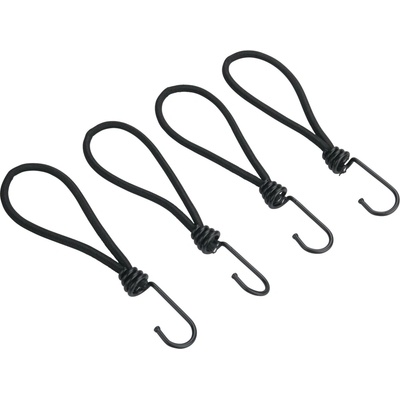 EXTOL PREMIUM gumy upínací krátké latexové 4ks, 18cm x O 6mm, latex EXT8861110