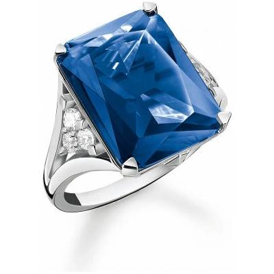 Thomas Sabo prsteň Blue stone silver TR2339 166 1