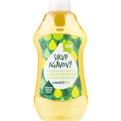 Country Life Sirup Agávový Bio 900 ml