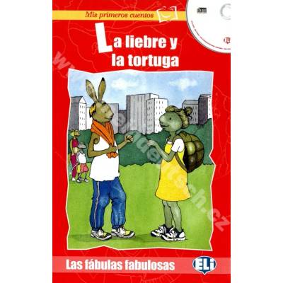 La liebre y la tortuga zjednodušené čítanie v španielčine vr. CD pre