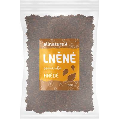 Allnature Lněné semínko hnědé 500 g