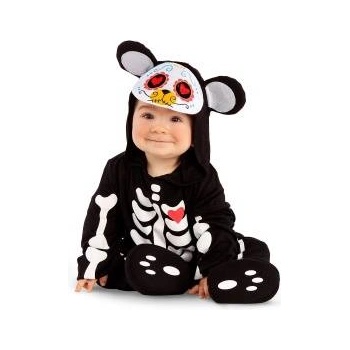 My Other Me Маскировъчен костюм за бебета My Other Me Мечка 0-6 месеца Ден на мъртвите (3 Части) Размер 1-2 години