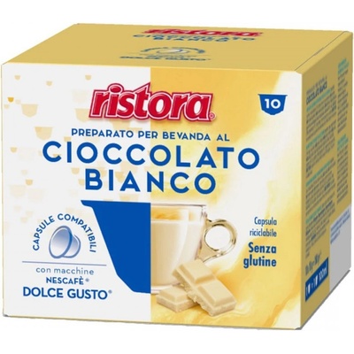 ristora Cioccolato Bianco 10 бр. Кафе капсули Dolce Gusto