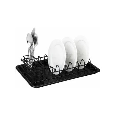 Kinghoff Сушилник за съдове Kinghoff, 38 x 24.5 x 9.5 см, Черен, KH 1478