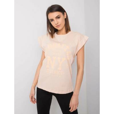 T shirt 157 TS 4163.72Peach krémová