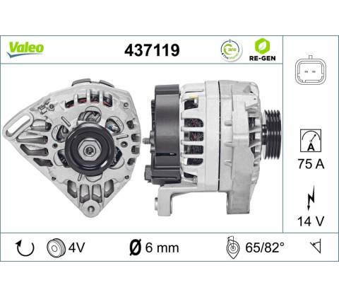 Alternátor VALEO 437119