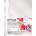 Office Products Папка Office Products с прозрачно лице с перф, бяла (25879-А-БЯЛ)