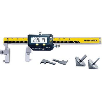 Microtech Универсален дигитален шублер Microtech WIRELESS MICRON SwissMet Bi-FORCE - IP67, 150 мм, 0, 001 мм (141630155)