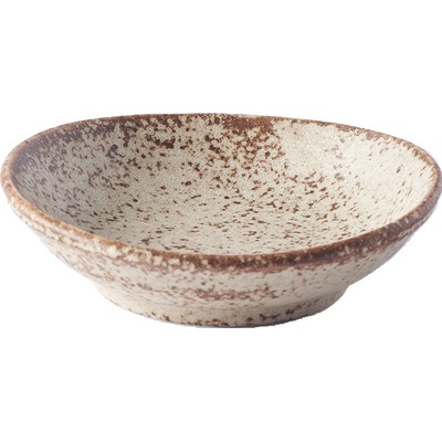 Made In Japan Nepravidelná miska na omáčku Sand grey 8 cm 20 ml