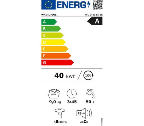 WHIRLPOOL FFD 9489 BV EE