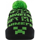 detská zimná čiapka s brmbolcom Minecraft