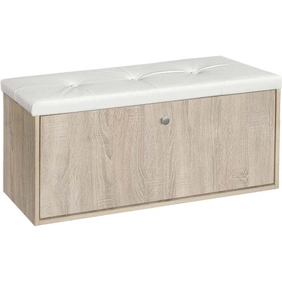 Bogdan Furniture G Шкаф за обувки Мебели Богдан модел 100, сонома и бяло