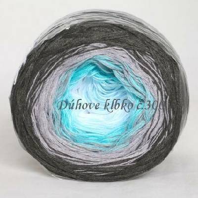 Duhové klubíčko 300, 3nitka 750 m