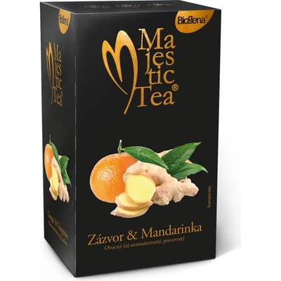 Biogena Majestic Tea zázvor a mandarinka 20 x 2,5 g