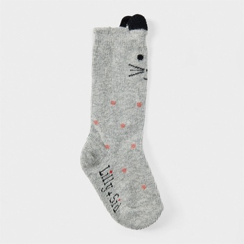 Lilly and Sid Чорапи Lilly and Sid Cat Knee High Socks - Multi