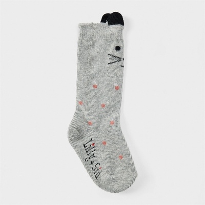 Lilly and Sid Чорапи Lilly and Sid Cat Knee High Socks - Multi