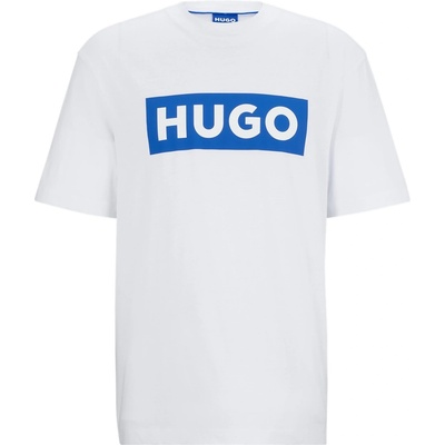 Hugo Тениска Hugo Logo T-Shirt - White 100