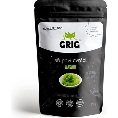 Grig Křupaví Cvrčci Wasabi 13 g – Zboží Dáma